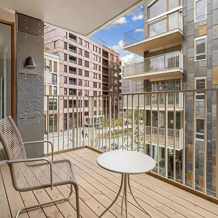 Апартаменты Moderne I Vannkunsten Syd *